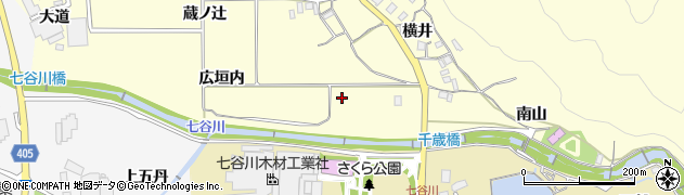 京都府亀岡市千歳町千歳（小山）周辺の地図