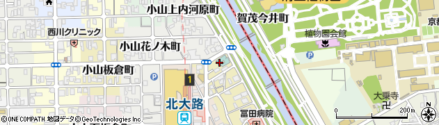 四季倶楽部京都加茂川荘周辺の地図