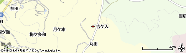愛知県豊田市中垣内町（丸田）周辺の地図