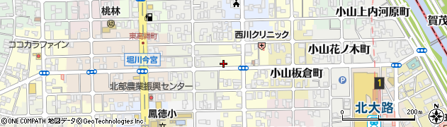 京都府京都市北区小山初音町13周辺の地図