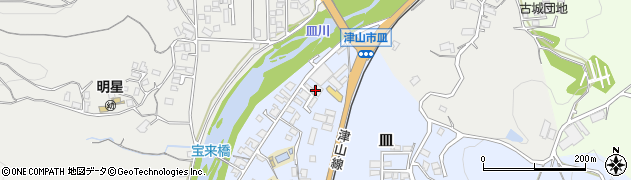 山陽薬品株式会社　津山営業所周辺の地図