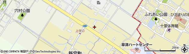 滋賀県草津市新堂町27周辺の地図