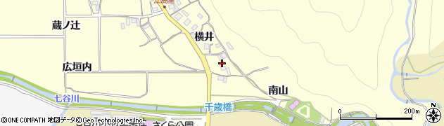 京都府亀岡市千歳町千歳横井22周辺の地図