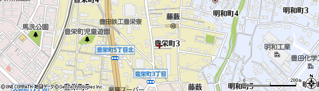 ヤマト運輸豊田豊栄宅急便センター周辺の地図