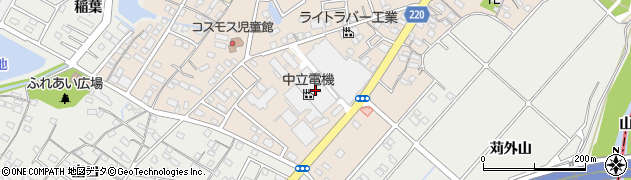 愛知県豊明市新田町大割28周辺の地図