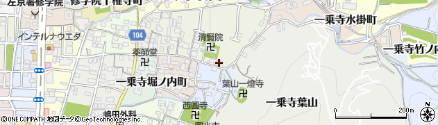 京都府京都市左京区一乗寺東浦町35周辺の地図