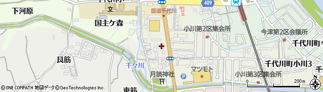 ディナモ亀岡体操クラブ周辺の地図