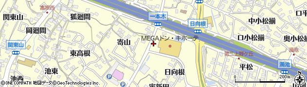愛知県東海市名和町細田廻間21周辺の地図