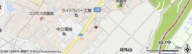 愛知県豊明市新田町大割40周辺の地図