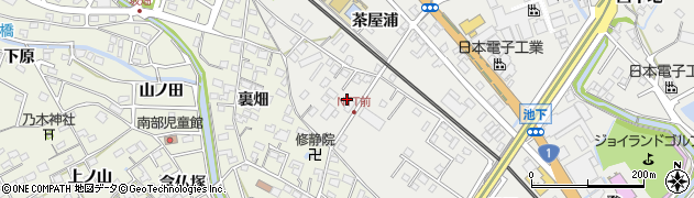 愛知県豊明市阿野町大高道周辺の地図