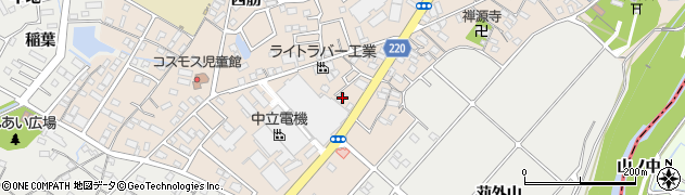 愛知県豊明市新田町大割32周辺の地図