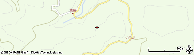 愛知県新城市作手守義（郷向）周辺の地図