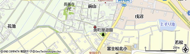 愛知県刈谷市西境町前山161周辺の地図