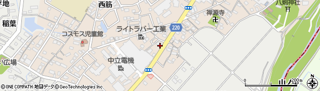 愛知県豊明市新田町大割21周辺の地図