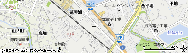 愛知県豊明市阿野町茶屋浦75周辺の地図