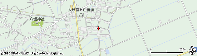 三重県菰野町（三重郡）竹成周辺の地図