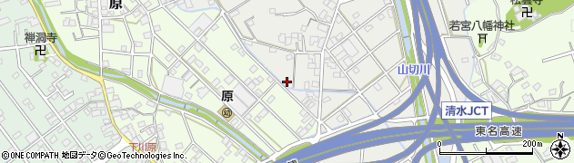 静岡県静岡市清水区草ヶ谷467周辺の地図