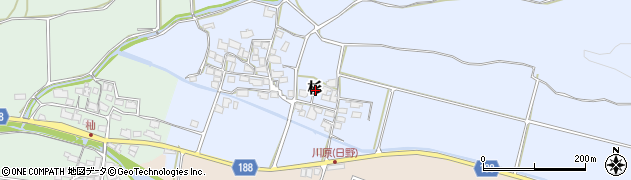 滋賀県蒲生郡日野町杉周辺の地図