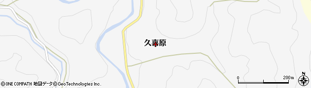 島根県邑智郡美郷町久喜原周辺の地図