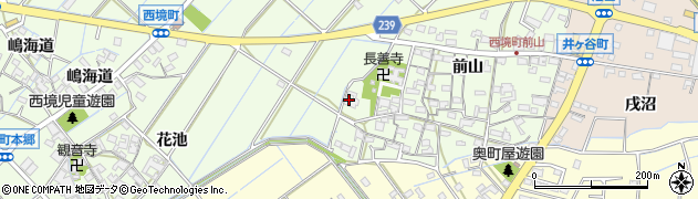 愛知県刈谷市西境町前山252周辺の地図