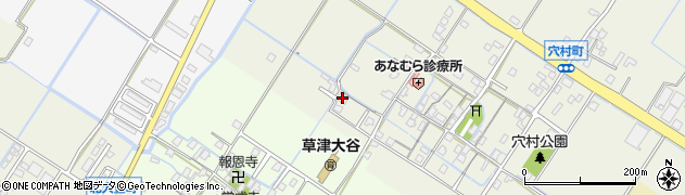 滋賀県草津市穴村町385周辺の地図