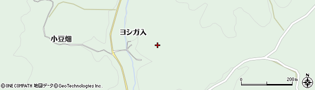 愛知県豊田市花沢町（ヨシガ入）周辺の地図