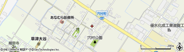 滋賀県草津市穴村町267周辺の地図