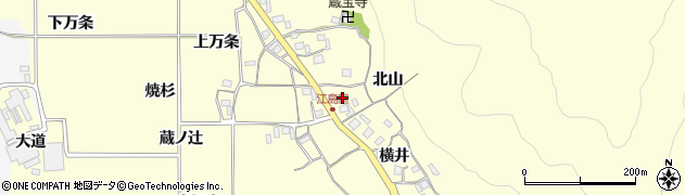 京都府亀岡市千歳町千歳横井72周辺の地図