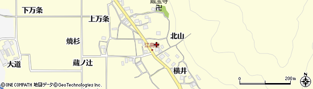 京都府亀岡市千歳町千歳横井周辺の地図