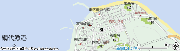 静岡県熱海市網代332周辺の地図