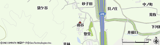 京都府亀岡市千代川町北ノ庄（南谷）周辺の地図