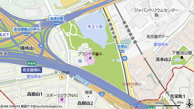 〒459-8014 愛知県名古屋市緑区忠治山の地図