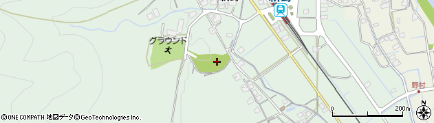 兵庫県神河町（神崎郡）新野周辺の地図
