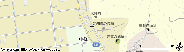 静岡県伊豆の国市韮山土手和田周辺の地図