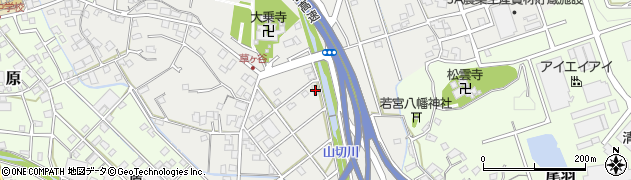 静岡県静岡市清水区草ヶ谷42-1周辺の地図