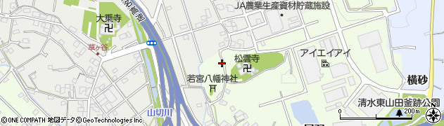 静岡県静岡市清水区尾羽11周辺の地図