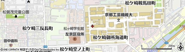 京都府京都市左京区松ケ崎糺田町周辺の地図