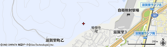 滋賀県大津市滋賀里町乙周辺の地図