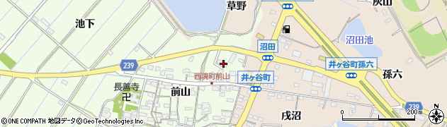 愛知県刈谷市西境町前山37周辺の地図