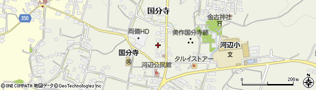 岡山県津山市国分寺461周辺の地図