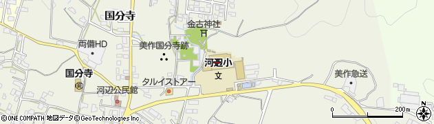 岡山県津山市国分寺505周辺の地図