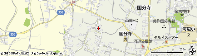 岡山県津山市国分寺436周辺の地図