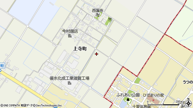 〒525-0004 滋賀県草津市上寺町の地図