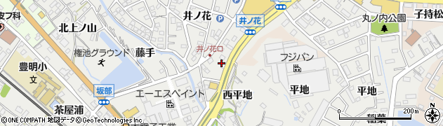 トヨタレンタリース愛知豊明店周辺の地図