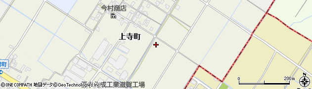 滋賀県草津市上寺町周辺の地図