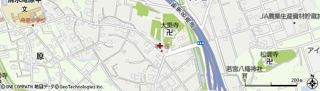 静岡県静岡市清水区草ヶ谷115周辺の地図