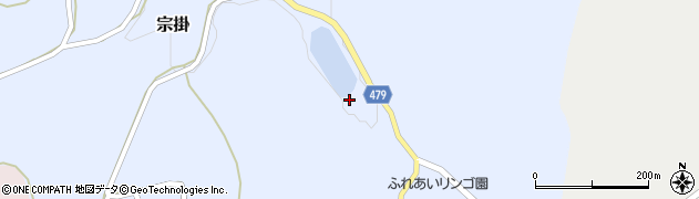 岡山県美作市宗掛415周辺の地図