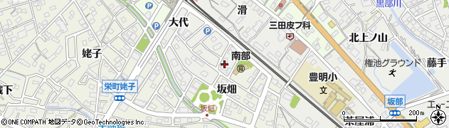 愛知県豊明市阿野町大代121周辺の地図