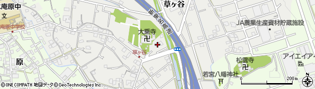 静岡県静岡市清水区草ヶ谷112周辺の地図