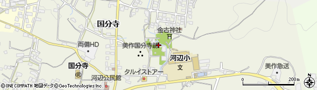 岡山県津山市国分寺483周辺の地図